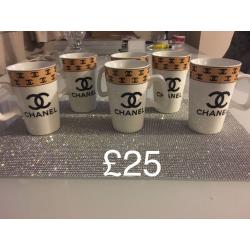 Brand new designer mugs