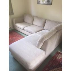 John Lewis RHF corner sofa