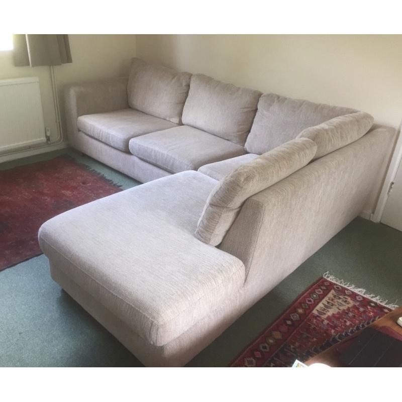 John Lewis RHF corner sofa