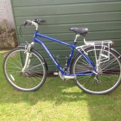 Two Claud Butler Odyssey bikes for sale. One ladies, one gents.