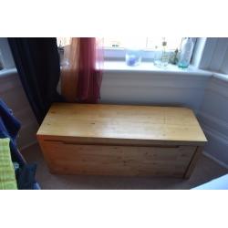 Large Ikea Trunk with Sliding Draw