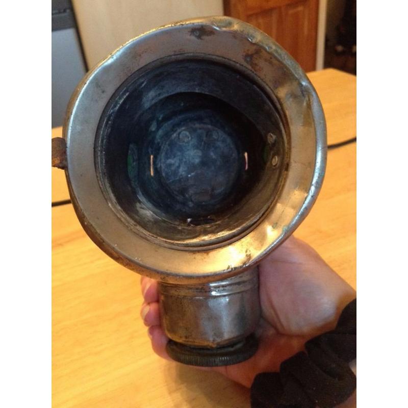 Vintage antique Panther (Birmingham) cycle lamp.