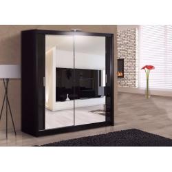 BRAND NEW 2 DOOR WARDROBE SLIDING IN WHITE COLOUR SLIDING DOOR WARDROBE