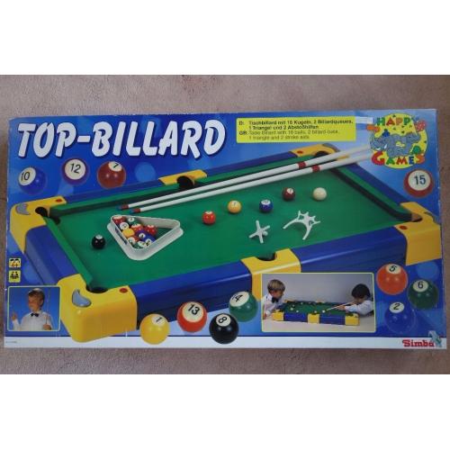 Childrens Top-Billard Table. 37" x 20". Brand NEW. Suitable for ages 4+. Snooker Pool.