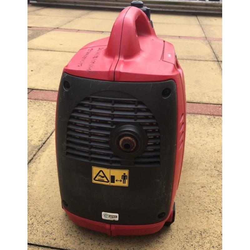 Honda eu10i suitcase generator 3 years old hardly used