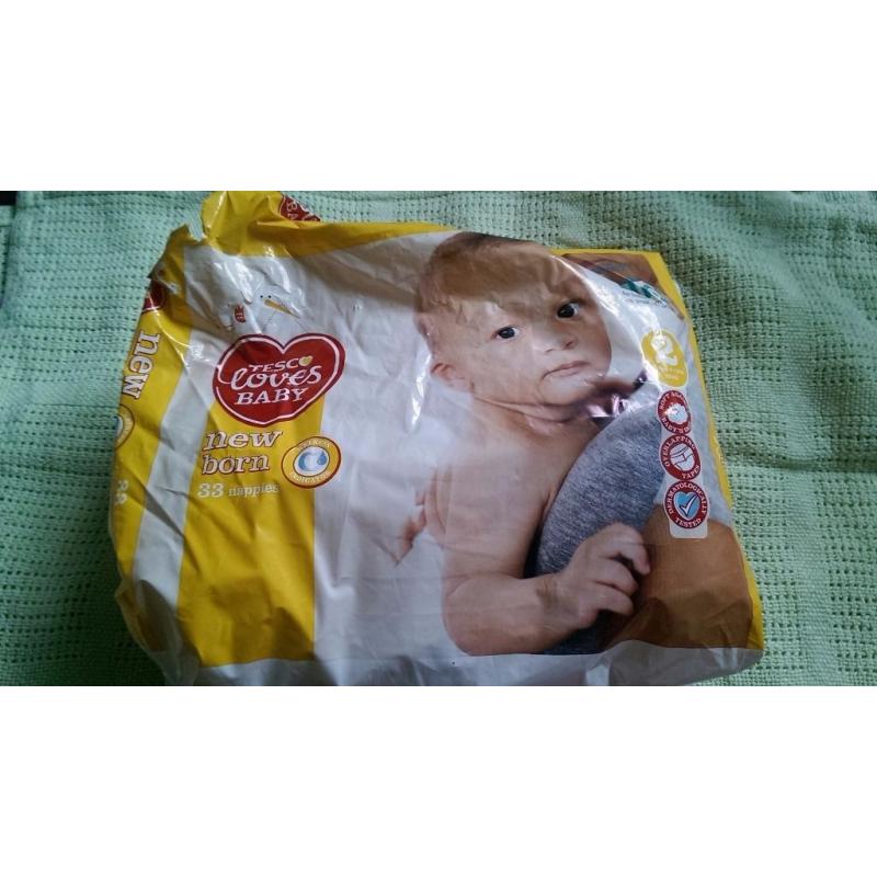 Free disposable nappies + swim nappies size 2