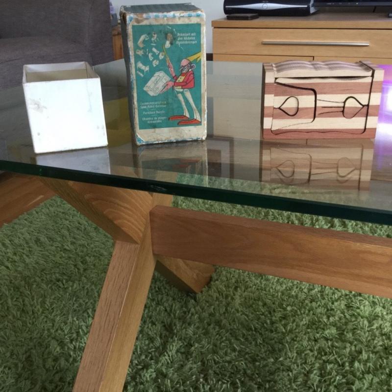 German cube wooden puzzle 1945
