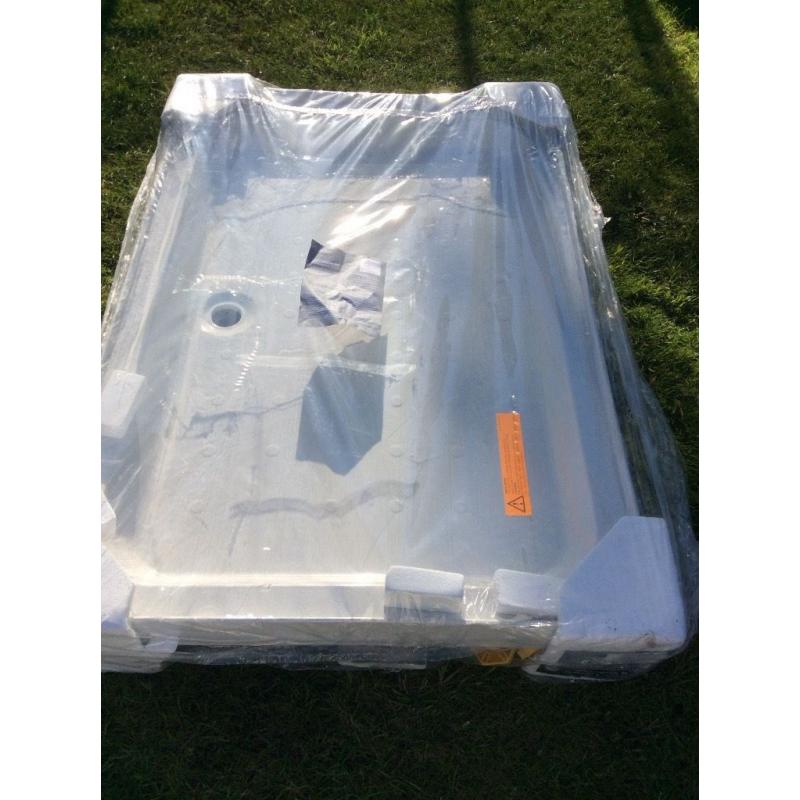 New Coratech shower tray 1200 X 800 still in packaging YD 1284
