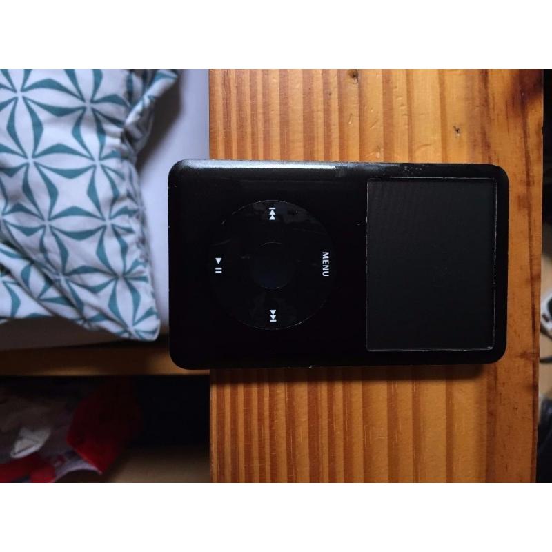 Ipod classic 80GB black, quick sale needed!