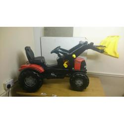 Boys ride on tractor and front loader for sale
