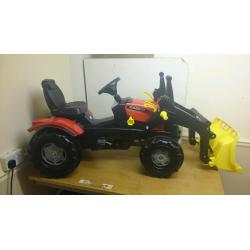 Boys ride on tractor and front loader for sale