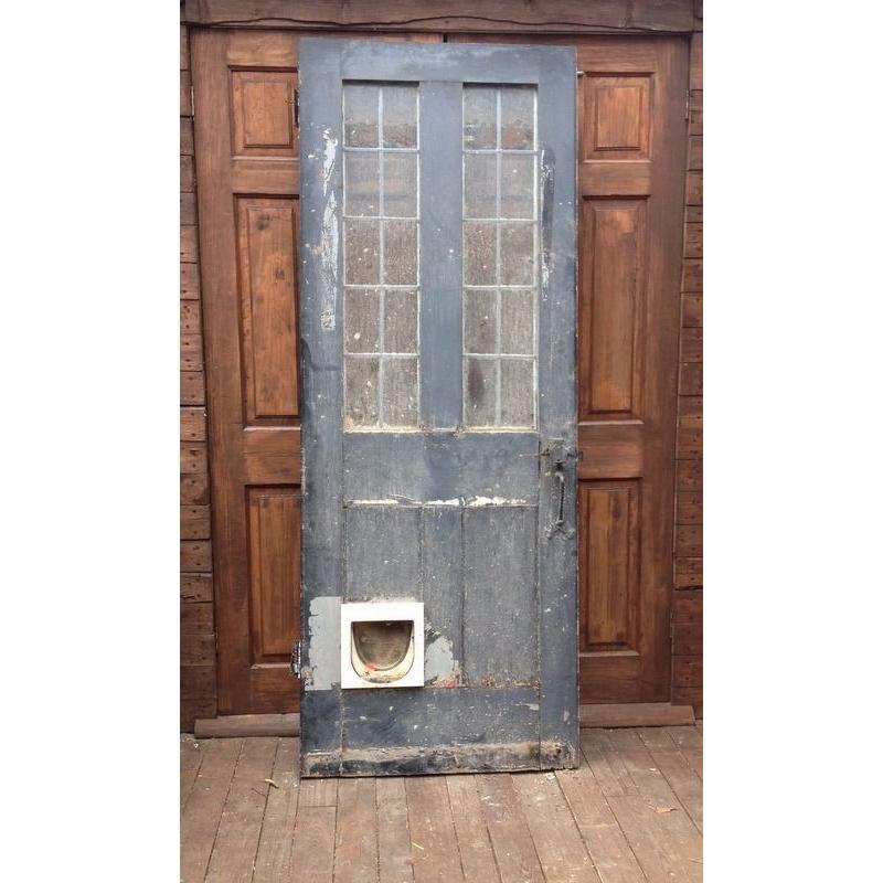 beautiful antique leded Solid Wood front door