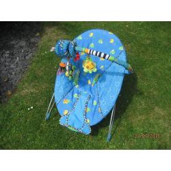 BRIGHT START VIBRATING BABY BOUNCER
