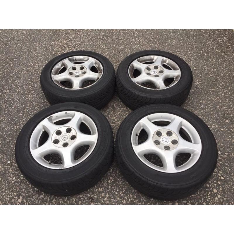 Lexus GS300 Toyota Aristo 16" Alloy Wheels & excellent Tyres