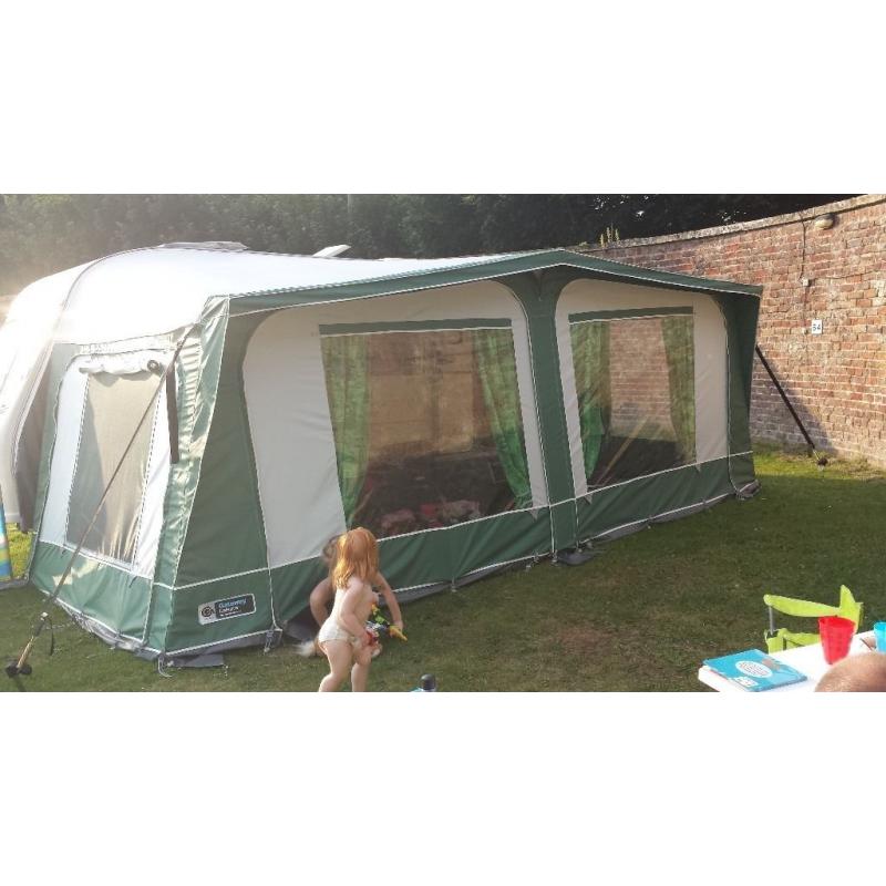 USED ONCE LIKE NEW CARAVAN AWNING