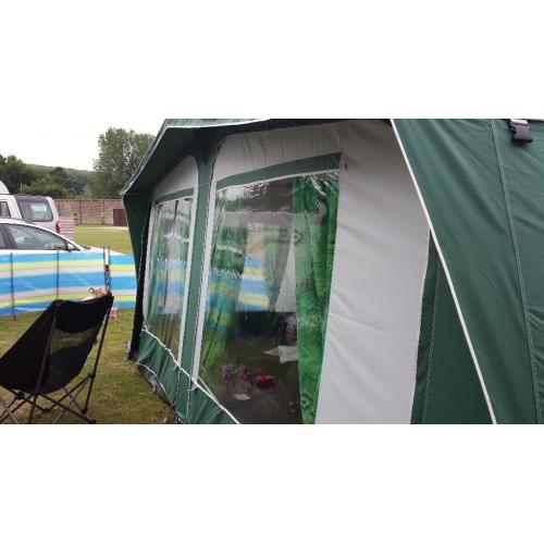 USED ONCE LIKE NEW CARAVAN AWNING