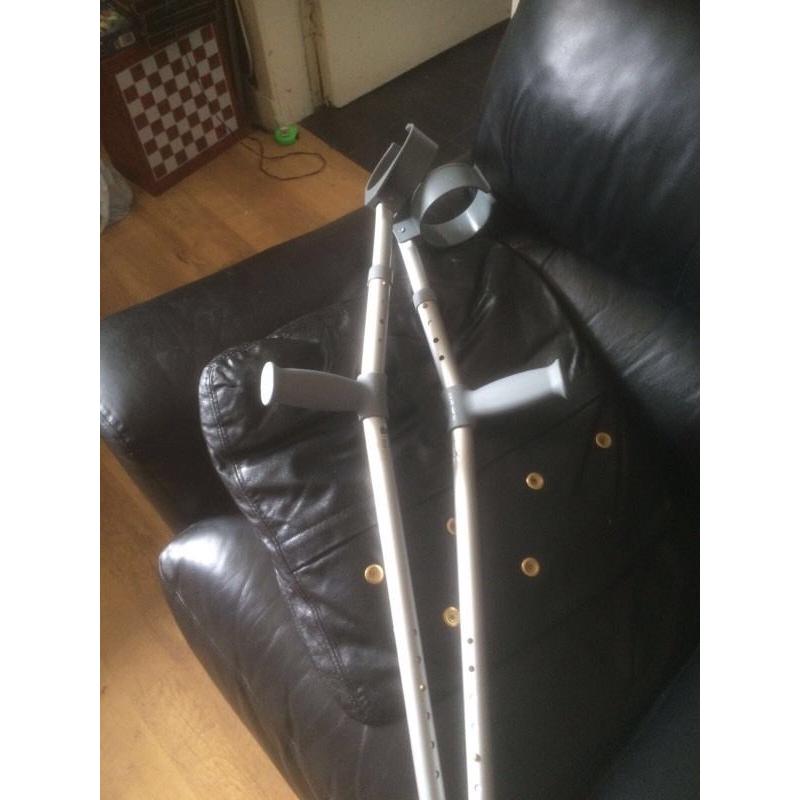 Pair of crutches for sale