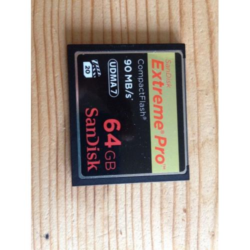 Sandisk 64gb CF card