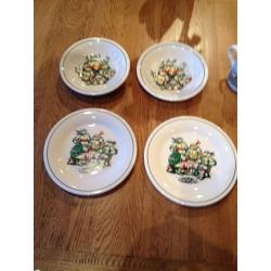 Teenage mutant ninja turtles plate,mug and bowl set