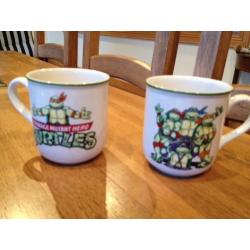 Teenage mutant ninja turtles plate,mug and bowl set