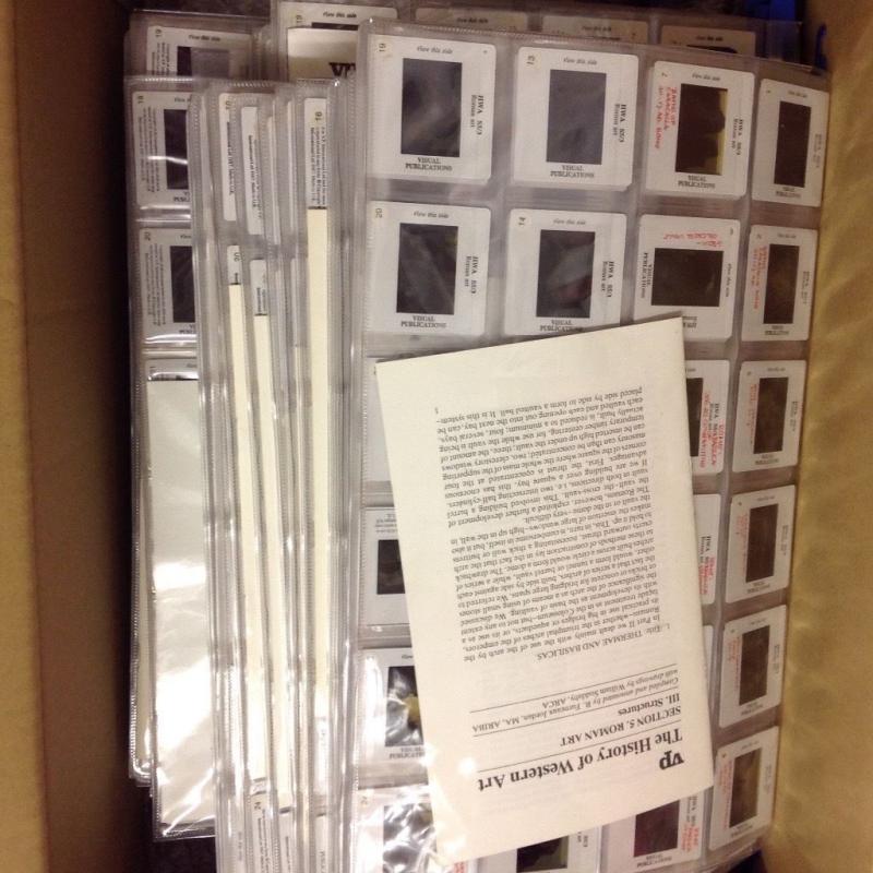 ART HISTORY SLIDES -WITH PRINTED TEACHING NOTES