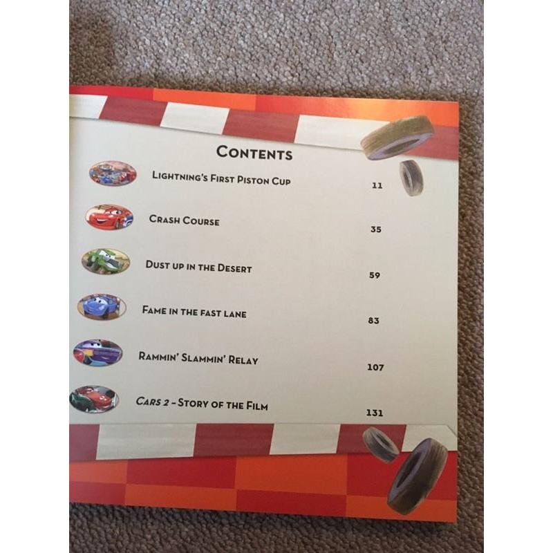 Disney Cars storybook collection AS NEW