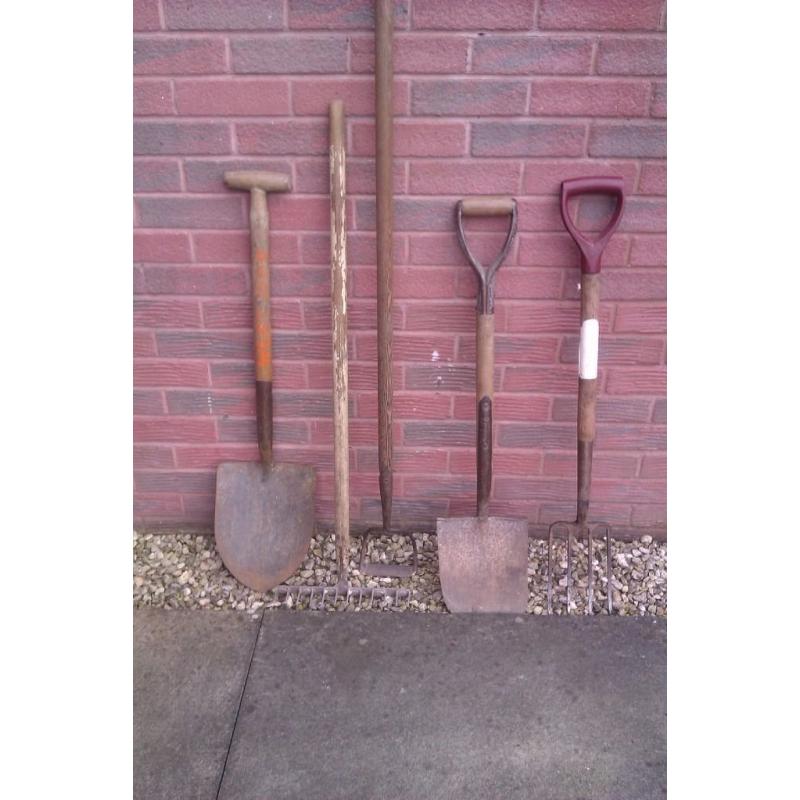 Old garden Tools