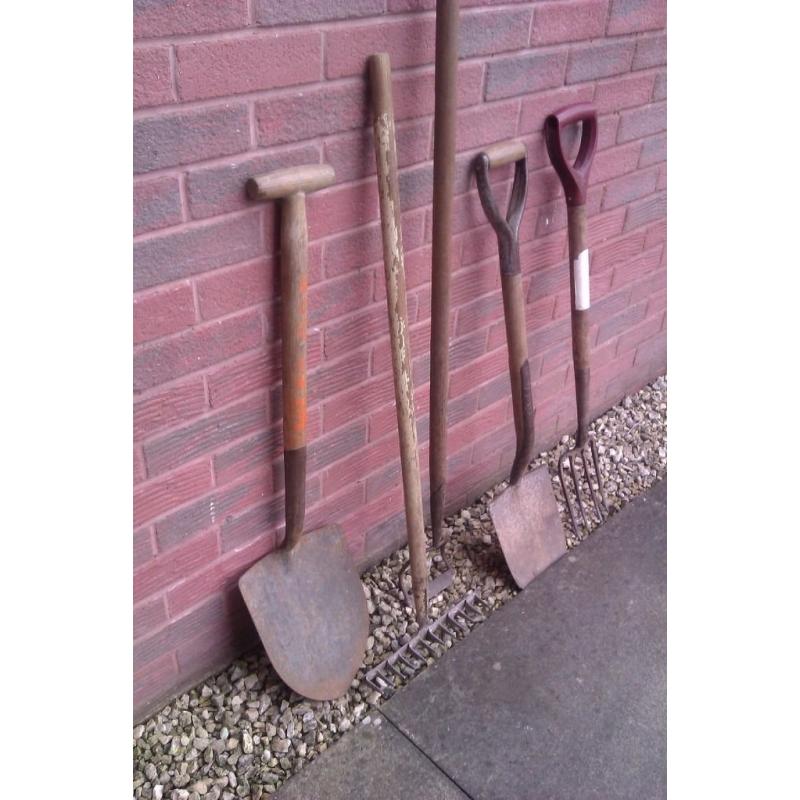 Old garden Tools