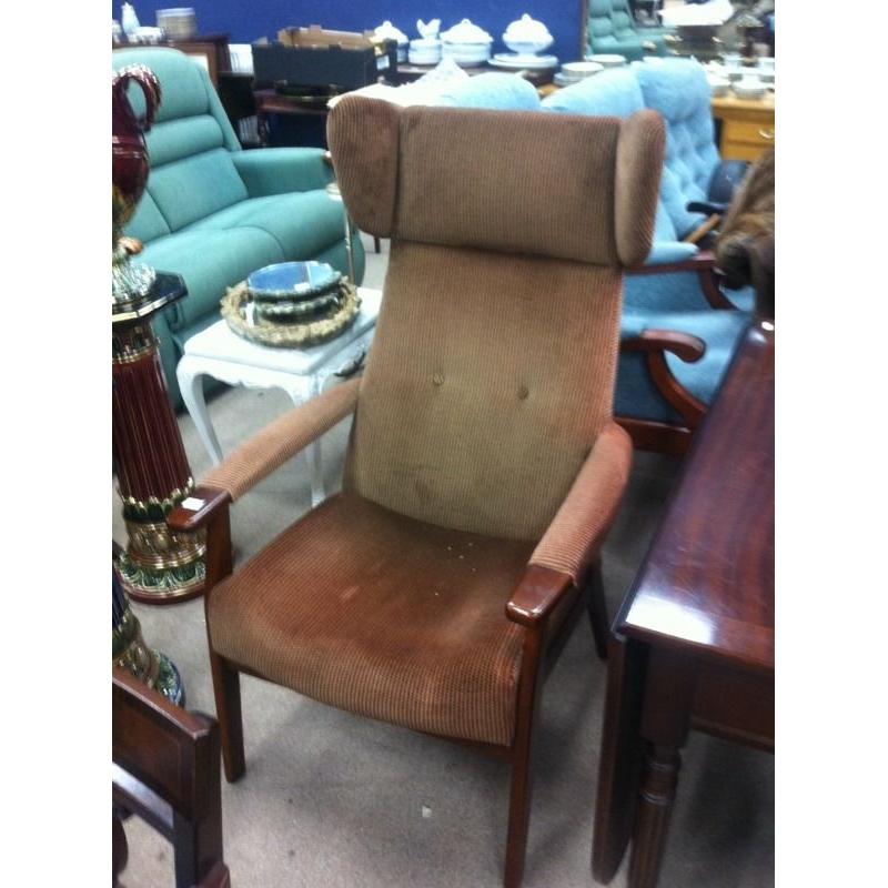Genuine Parker Knoll wing back chair
