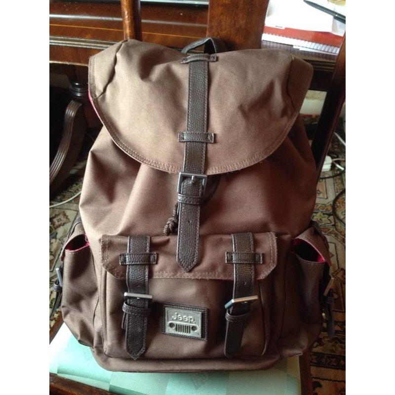 Bagpack to sell, brand: "Jeep"