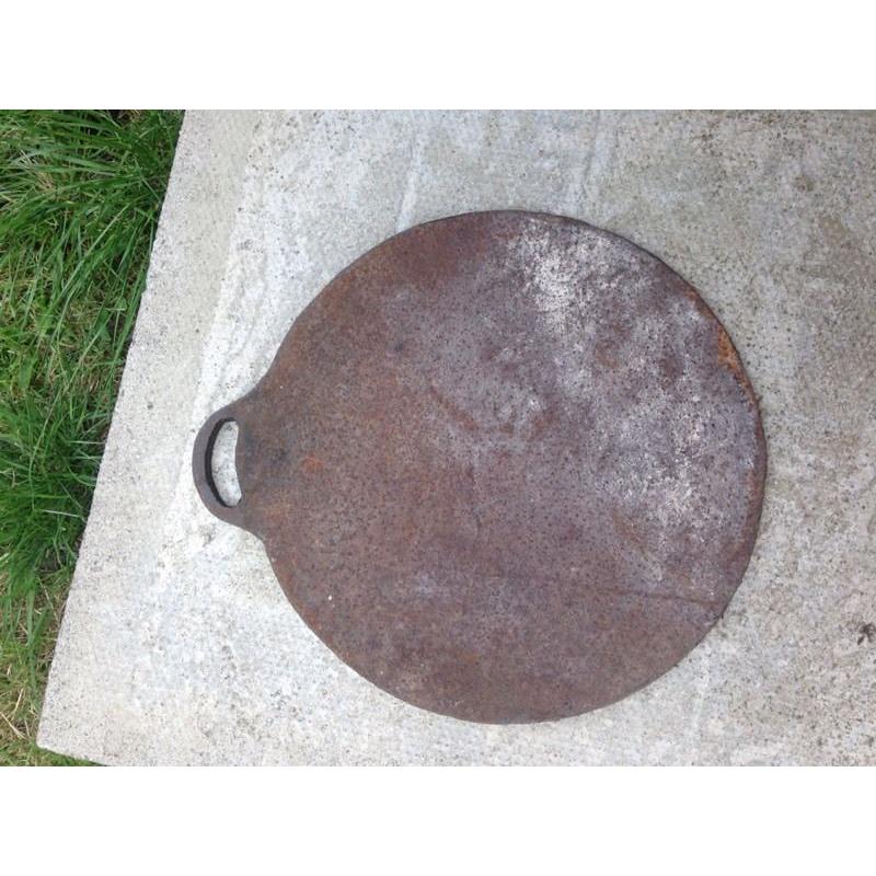 large cast iron Welsh plate