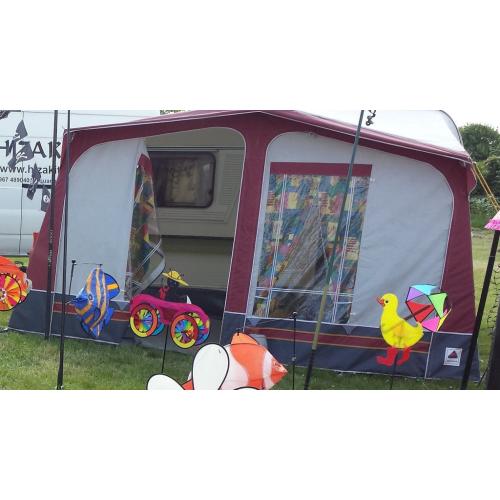 Great Condition 1988 ABBEY GT 2 BERTH CARAVAN INC. AWNING 17'3" TOW LENGTH