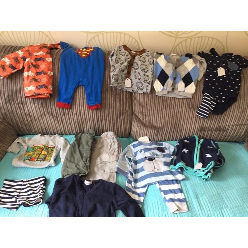 Bundle of 6-9 months boys clothes