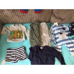 Bundle of 6-9 months boys clothes