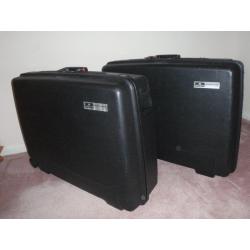 A Pair of Delsey hard cases