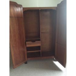 Wooden wardrobe. Ideal shabby sheek project.