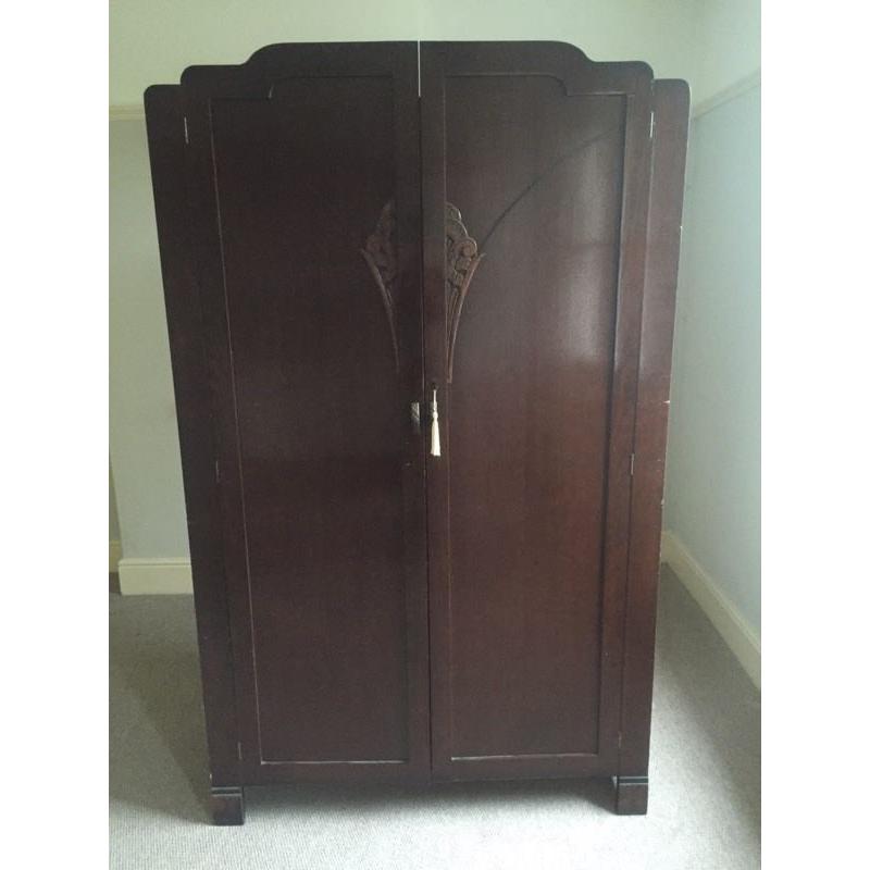 Wooden wardrobe. Ideal shabby sheek project.