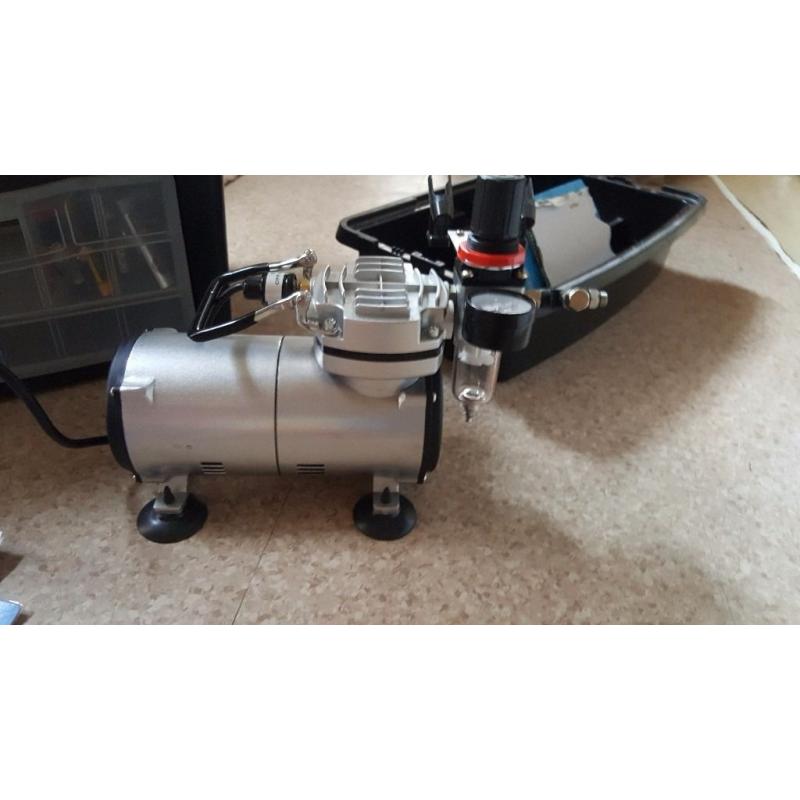 Full complete air brushing kit