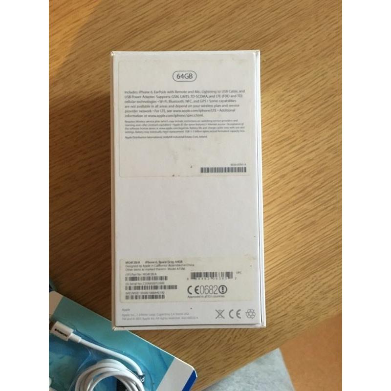 iPhone 6 64gb brand new on o2 network
