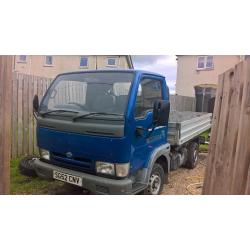 Nissan cabstar pick up very low miles only 51k