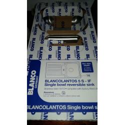 Brand new stainless steel kitchen sink "blanko" still in box unopened