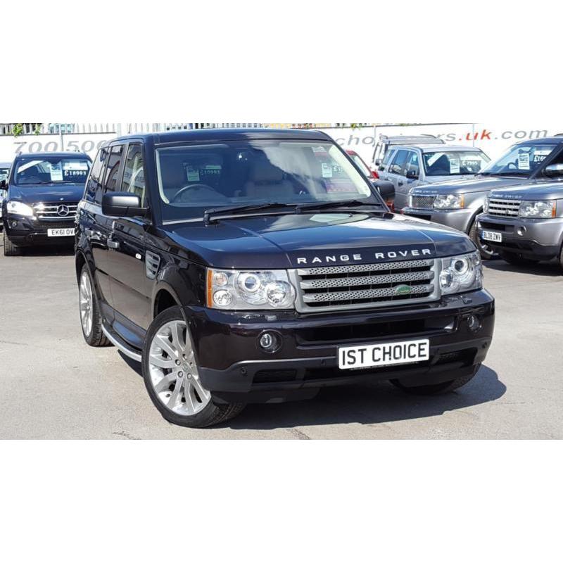 2009 LAND ROVER RANGE ROVER SPORT TDV6 SPORT HSE JUST 42000 MILES STUNNING AND