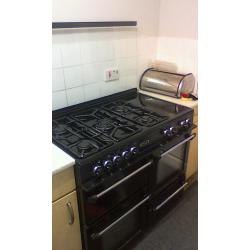 Leisure cookmaster 101 range cooker black