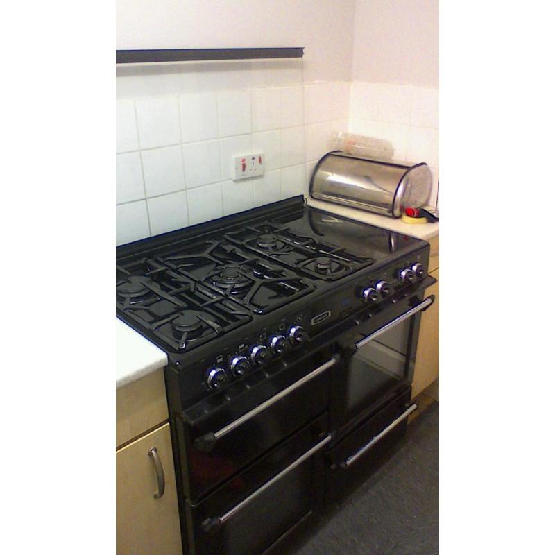Leisure cookmaster 101 range cooker black