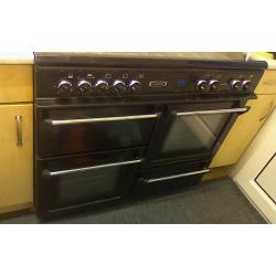 Leisure cookmaster 101 range cooker black