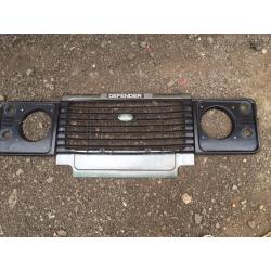 Land Rover defender grill and head light surrounds