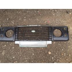 Land Rover defender grill and head light surrounds