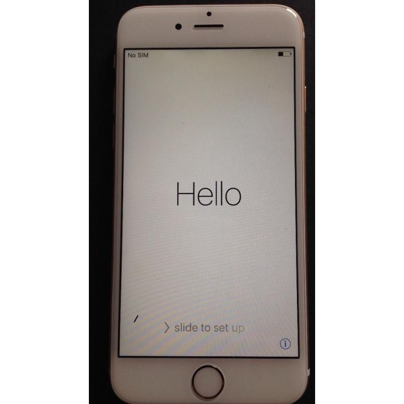 IPHONE 6 16GB ROSE GOLD 1 WEEK OLD
