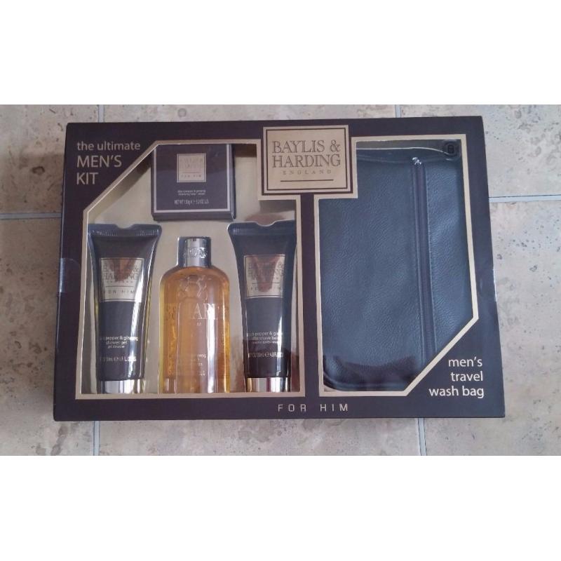 Baylis & Harding Black Pepper & Ginseng Men's Ultimate Kit *SEALED*