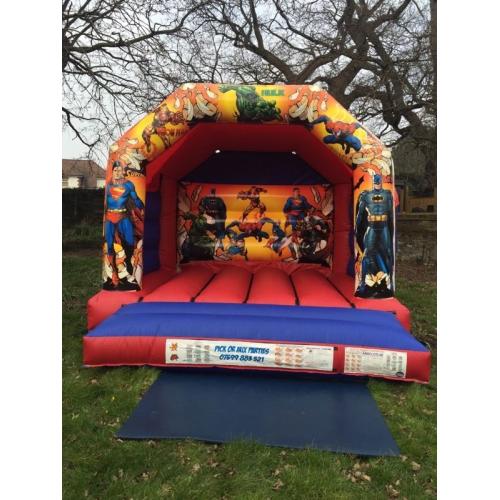 Bouncy castle popcorn & candy floss machine slush machine soft play hire in London area